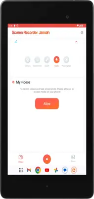 Screen Recorder Jannah android App screenshot 5